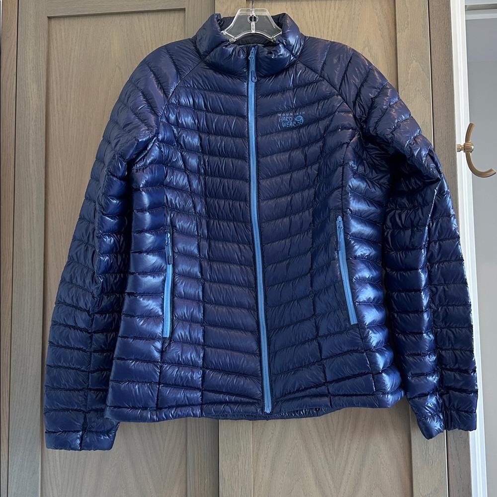 Mountain Hardwear “Torsun” Nectar Blue 2-Piece Puffer Jacket & Shell, Women’s L - Picture 5 of 8